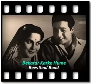 Bekarar Karke Hume Karaoke With Lyrics