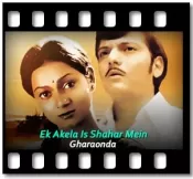 Ek Akela Is Shahar Mein (Without Chorus) - MP3 + VIDEO