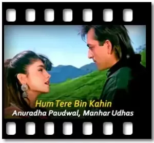 Hum Tere Bin Kahin Karaoke With Lyrics