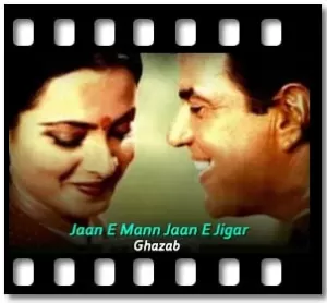 Jaan E Mann Jaan E Jigar (Sad) Karaoke With Lyrics