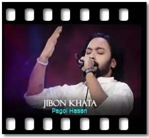 Jibon Khata Karaoke With Lyrics