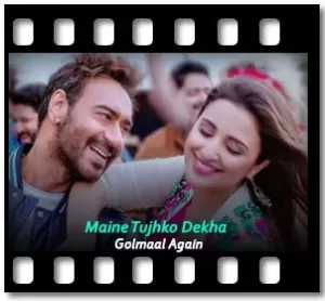 Maine Tujhko Dekha Karaoke MP3