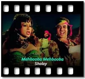 Mehbooba Mehbooba Karaoke With Lyrics