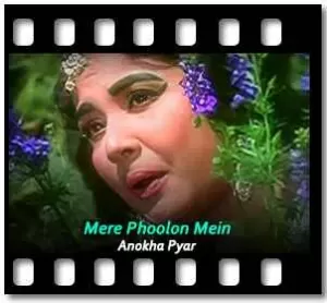 Mere Phoolon Mein Karaoke With Lyrics