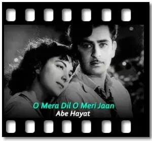 O Mera Dil O Meri Jaan Karaoke With Lyrics