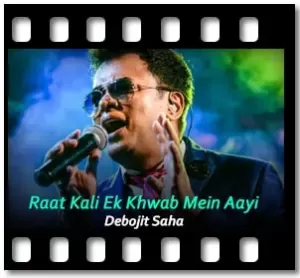 Raat Kali Ek Khwab Mein Aayi (Live) (With Guide Music) Karaoke With Lyrics