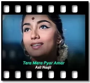 Tera Mera Pyar Amar Karaoke With Lyrics