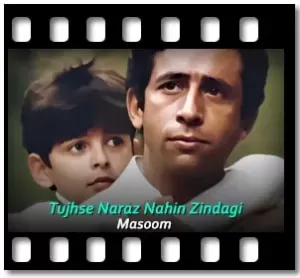 Tujhse Naraz Nahin Zindagi (Female) Karaoke With Lyrics