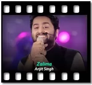 Zalima (Live) Karaoke With Lyrics